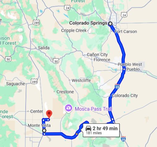 Map-Colorado-Springs-to-Kosmos-Resort